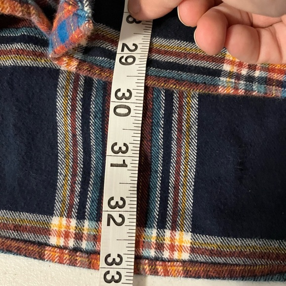 Lands End Flannel Shirt Men’s Sz 2XL Soft Preppy‎ Casual Plaid Cotton - Picture 6 of 7